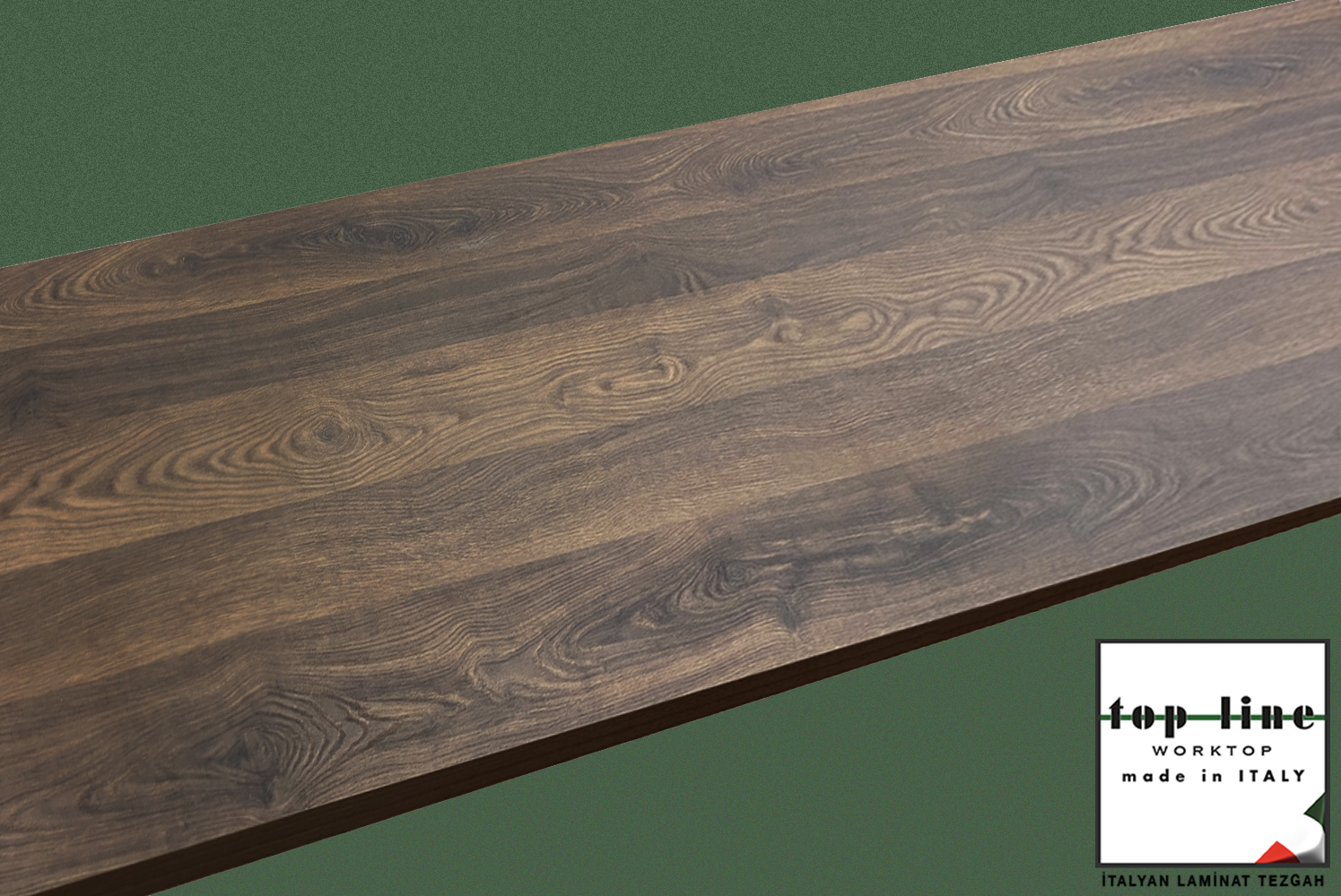 Topline laminat tezgah 9017 noce americano